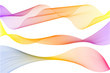 © AlfaSmart - Vector illustration of colorful line sound wave. Audio equalizer technology concept.