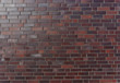 Dark red brick wall texture