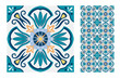 © torpong - tiles Portuguese patterns antique seamless design in Vector illustration vintage