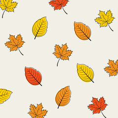 Obraz na płótnie roślina jesień natura wzór