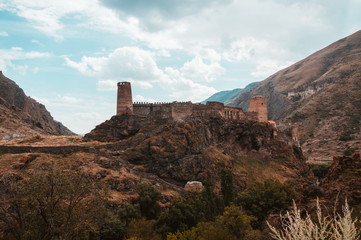 Fototapete - Khertvisi fortress in Georgia, Caucasus