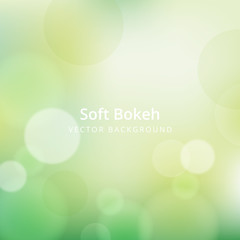 Wall Mural - Simple and beautiful soft bokeh background
