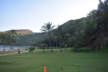 Hanuama Bay Beach and park Oahu Island Hawaii USA