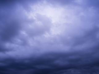 Wall Mural - beautiful sky and rian cloud, for Background