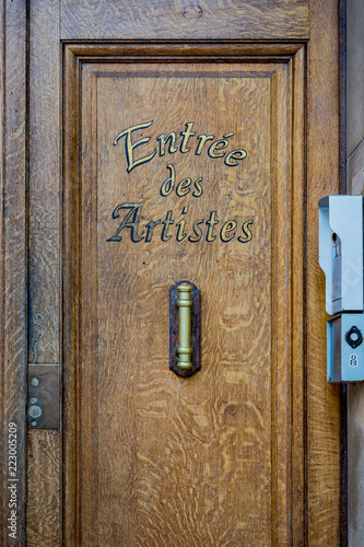 Foto  Entrée des artistes de l'Opéra de Vichy