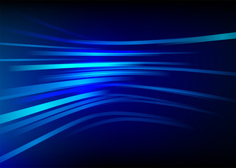 Streak speed, blue line vector background. Motion effect.