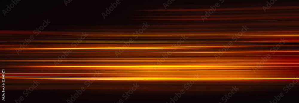 Abstract red light trails in the dark background Stock Photo | Adobe Stock