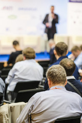 Wall Mural - People on a conference