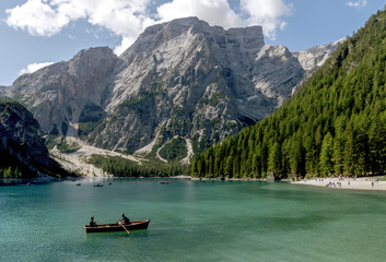 Canvas Print - Lago di Braies