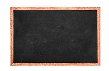 Poster - Empty chalkboard texture hang on the cement wall. double frame from blackboard and cement grunge wall. image for background, wallpaper and copy space. bill board wood frame for add text.