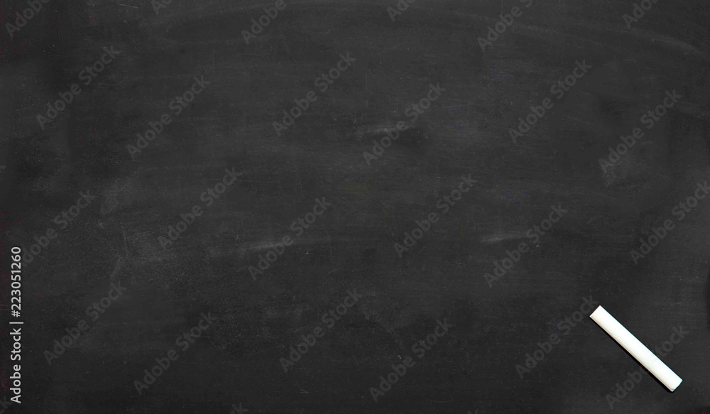Blackboard.Empty Chalk board Background/Blank.chalkboard Background.schoolboard texture.Chalk rubbed out on blackboard for background 