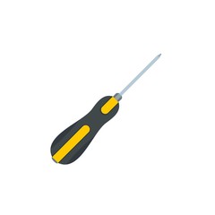 Wall Mural - Screwdriver icon. Flat illustration of screwdriver vector icon for web design