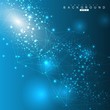 © pro500 - Big Data Visualization Background. Modern futuristic virtual abstract background. Science network pattern, connecting lines and dots. Global network connection vector.