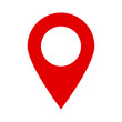 © Maksim - Red maps pin. Location map icon. Location pin. Pin icon vector.