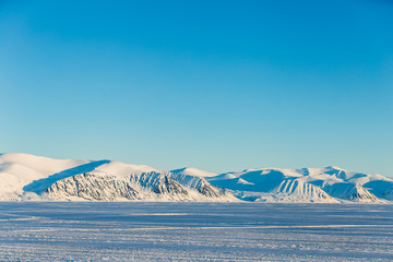 Baffin Island Mountain landscape