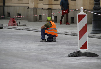 Wall Mural - Constuction site