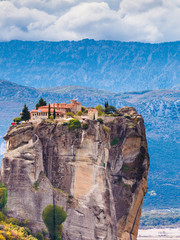 Wall Mural - Monastery of the Holy Trinity i in Meteora, Greece