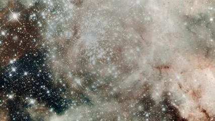 Wall Mural - tarantula nebula also know 30 doradus rotating star nursery in outer space with flying star field. c