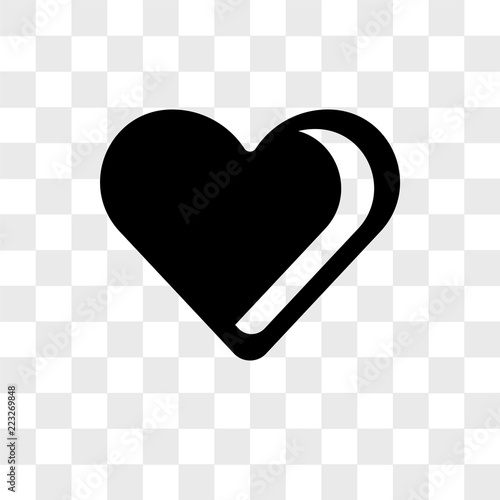 Black Heart Shaped Vector Icon Isolated On Transparent Background Black Heart Shaped Logo Design Buy This Stock Vector And Explore Similar Vectors At Adobe Stock Adobe Stock