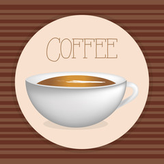 Poster - delicious coffee cup drink