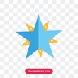 © Sabina Rahimova - Rangoli vector icon isolated on transparent background, Rangoli logo design