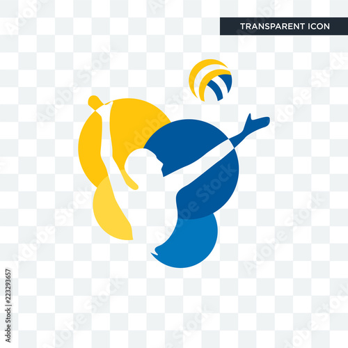 Volleyball Vector Icon Isolated On Transparent Background Volleyball Logo Design Buy This Stock Vector And Explore Similar Vectors At Adobe Stock Adobe Stock