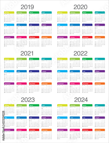 Mit Calendar 2023 2024 14,382 2024 Year Calendar Wall Murals - Canvas Prints - Stickers |  Wallsheaven