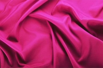 Beautiful pink silk fabric texture background
