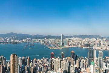 Wall Mural - Hong Kong city scenery