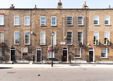 Fototapeta Londyn - London Terrace Houses
