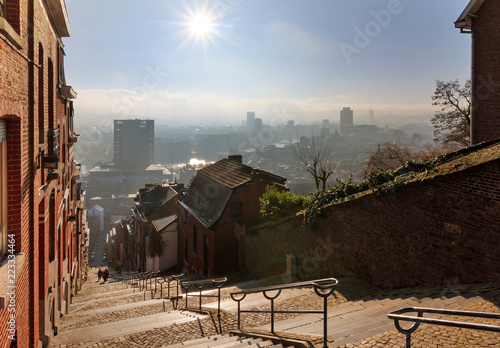 374 Step Long Staircase Montagne De Bueren A Popular