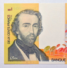Adolphe Sax On The Banknote