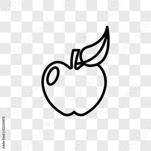 Apple Vector Icon Isolated On Transparent Background Apple Logo Design Buy This Stock Vector And Explore Similar Vectors At Adobe Stock Adobe Stock
