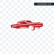 lowrider vector icon isolated on transparent background, lowrider logo design