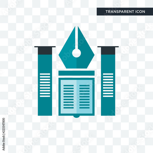 Educational Institute Vector Icon Isolated On Transparent
