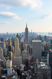 Fototapeta Sypialnia - Manhattan - View from Top of the Rock - Rockefeller Center - New York