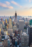 Fototapeta  - Manhattan - View from Top of the Rock - Rockefeller Center - New York