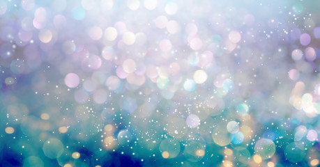 Wall Mural - beautiful abstract shiny light and glitter background