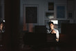 © mavoimages - Asian businessman working late at night in an office