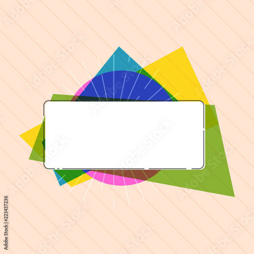 Fotografie, Obraz Flat design business Vector Illustration concept copy text for esp Web banners promotional material mock up template