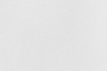 Fototapete - White fabric canvas texture background for design blackdrop or overlay background
