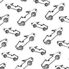 Canvas Print - convertibles cars vehicles pattern background