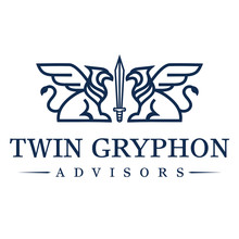 Gryphon Line Art Logo Design Inspiration Vector