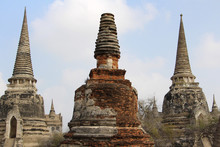 Wat Mahathad Thailand Ancient Buddhism Temple