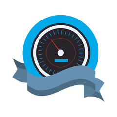 Poster - Internet speedometer symbol