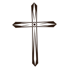 Poster - Christian cross symbol