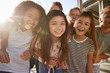 © Monkey Business - Elementary school kids smiling to camera at break time