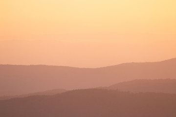 Wall Mural - Vue sur le Bugey depuis le Grand Colombier