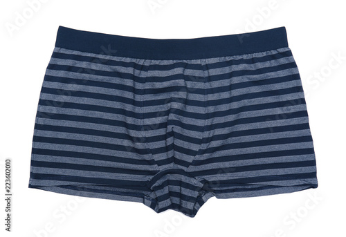 Fotografía Boxer shorts isolated on white background