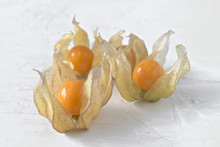 High Angle View Of Gooseberries On Table
